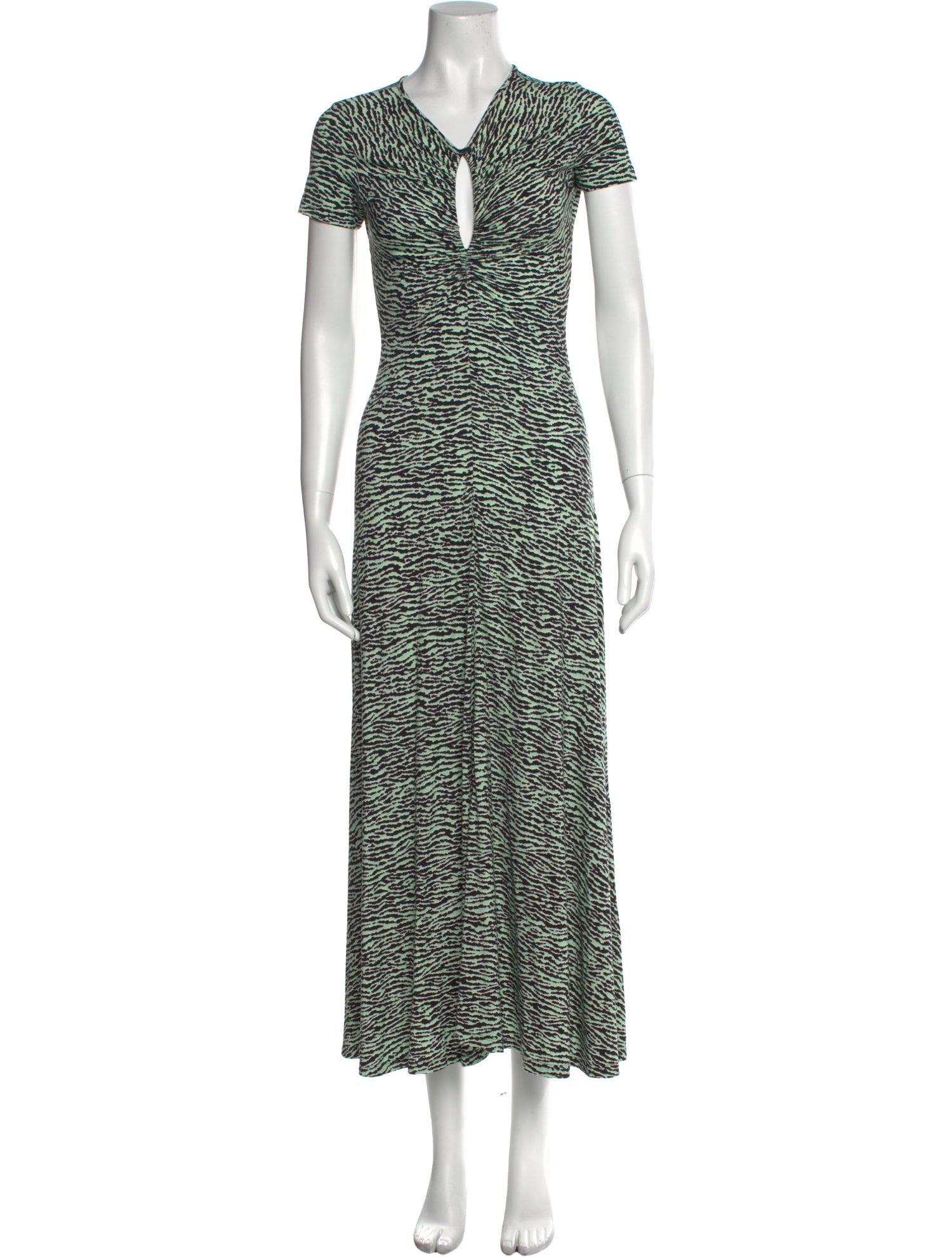 Proenza Schouler White Label Striped Long Dress