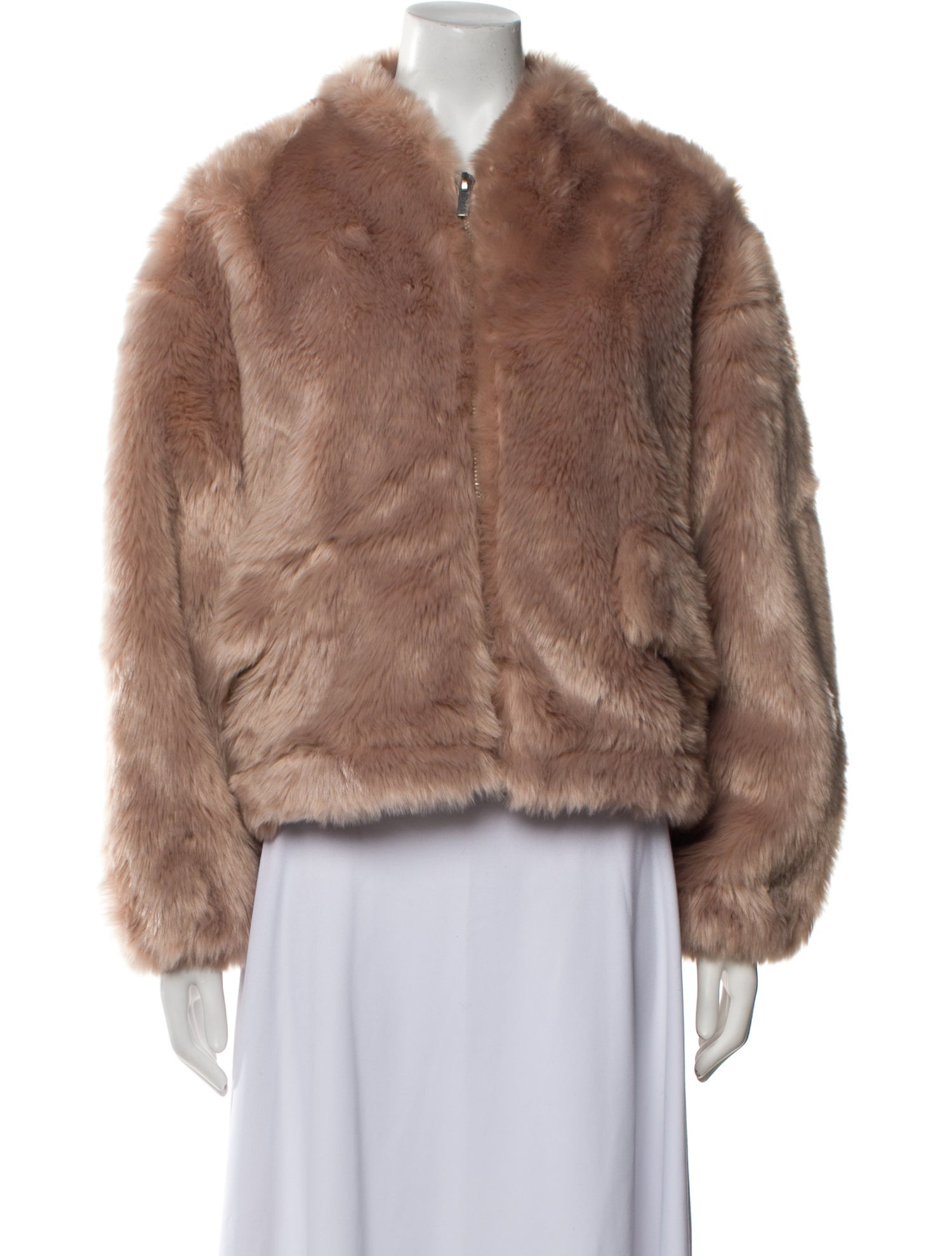 Proenza Schouler White Label Faux Fur Jacket
