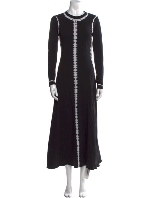 Proenza Schouler White Label Crew Neck Long Dress