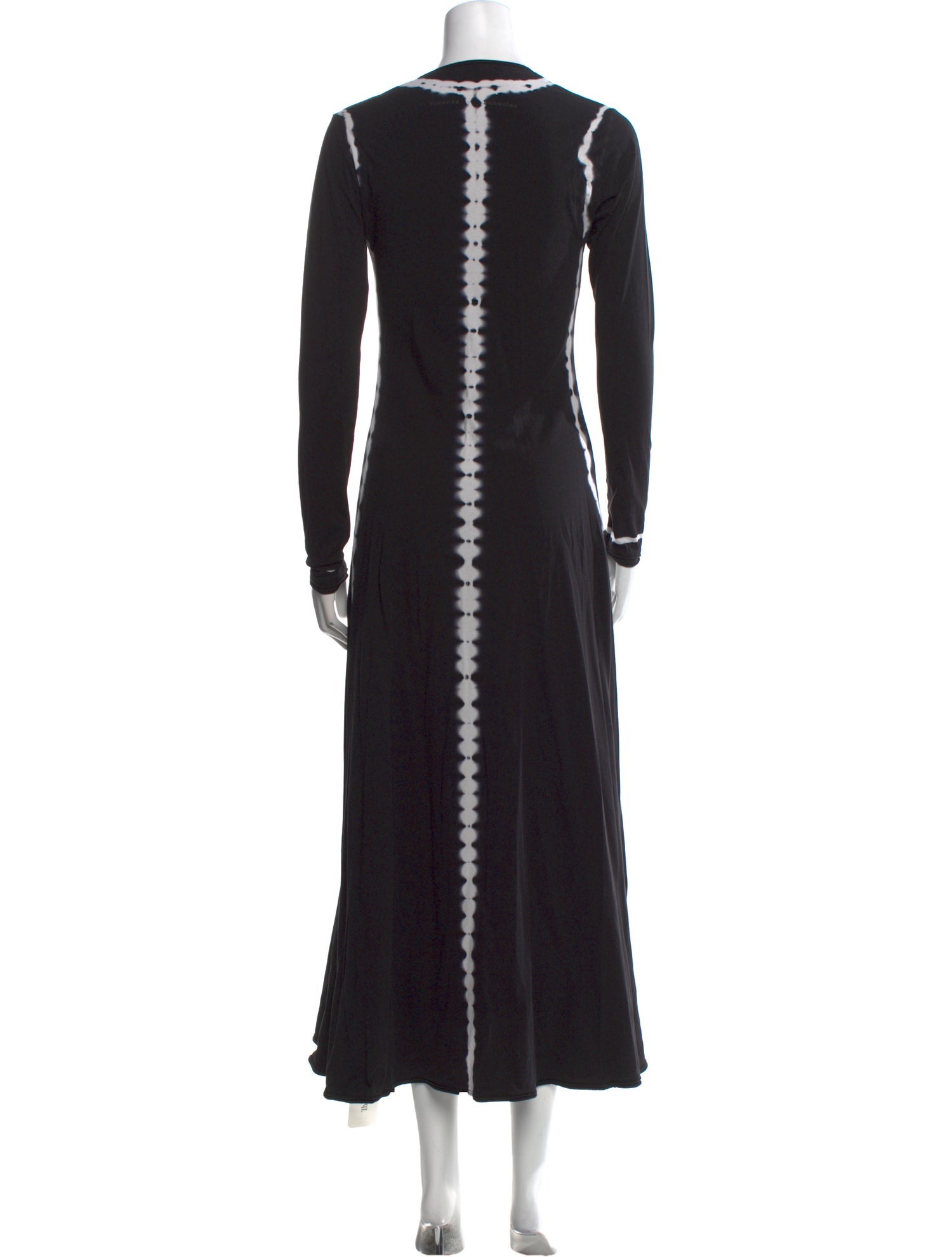 Proenza Schouler White Label Crew Neck Long Dress