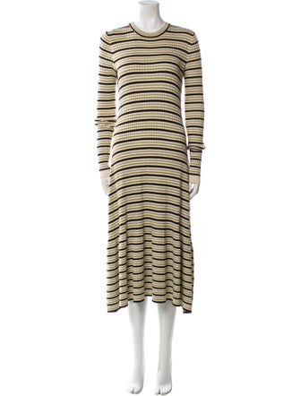 Proenza Schouler White Label Silk Midi Length Dress