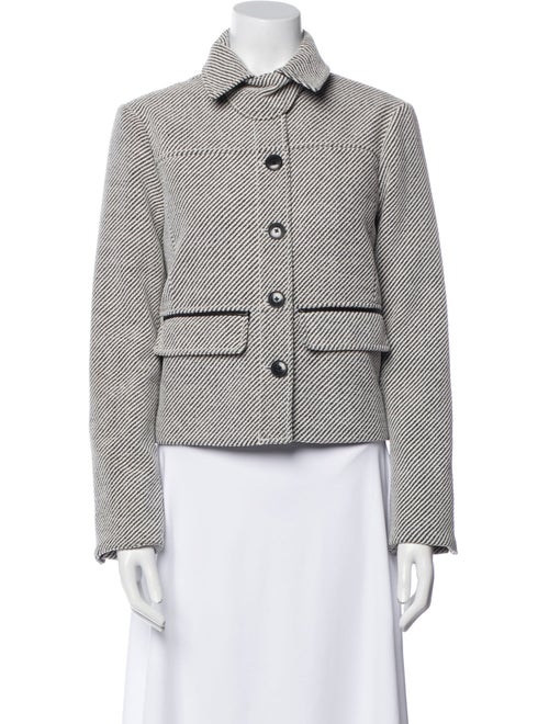 Proenza Schouler White Label Striped Jacket