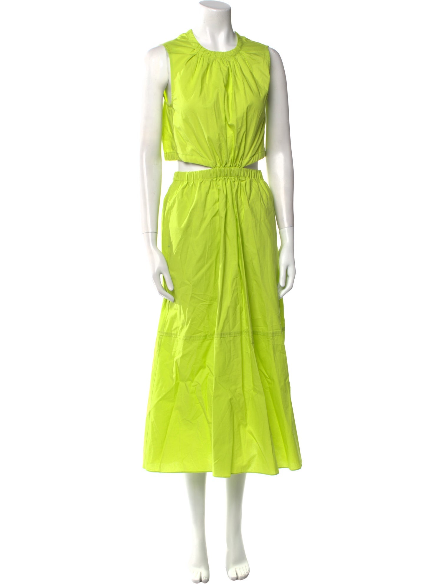 Proenza Schouler White Label Crew Neck Long Dress w/ Tags