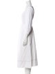 Proenza Schouler White Label Scoop Neck Midi Length Dress