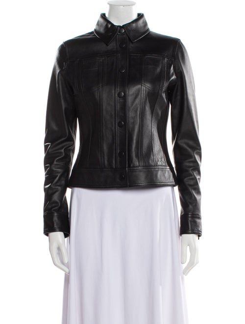Proenza Schouler White Label Leather Biker Jacket