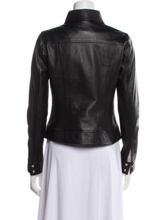 Proenza Schouler White Label Leather Biker Jacket