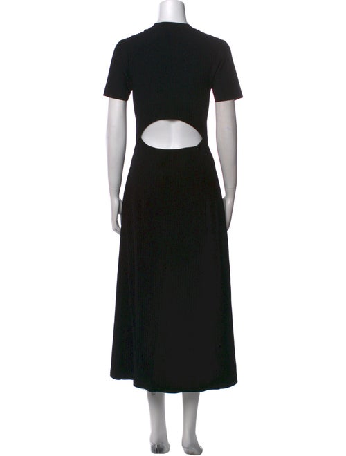 Proenza Schouler White Label Crew Neck Long Dress