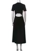 Proenza Schouler White Label Crew Neck Long Dress