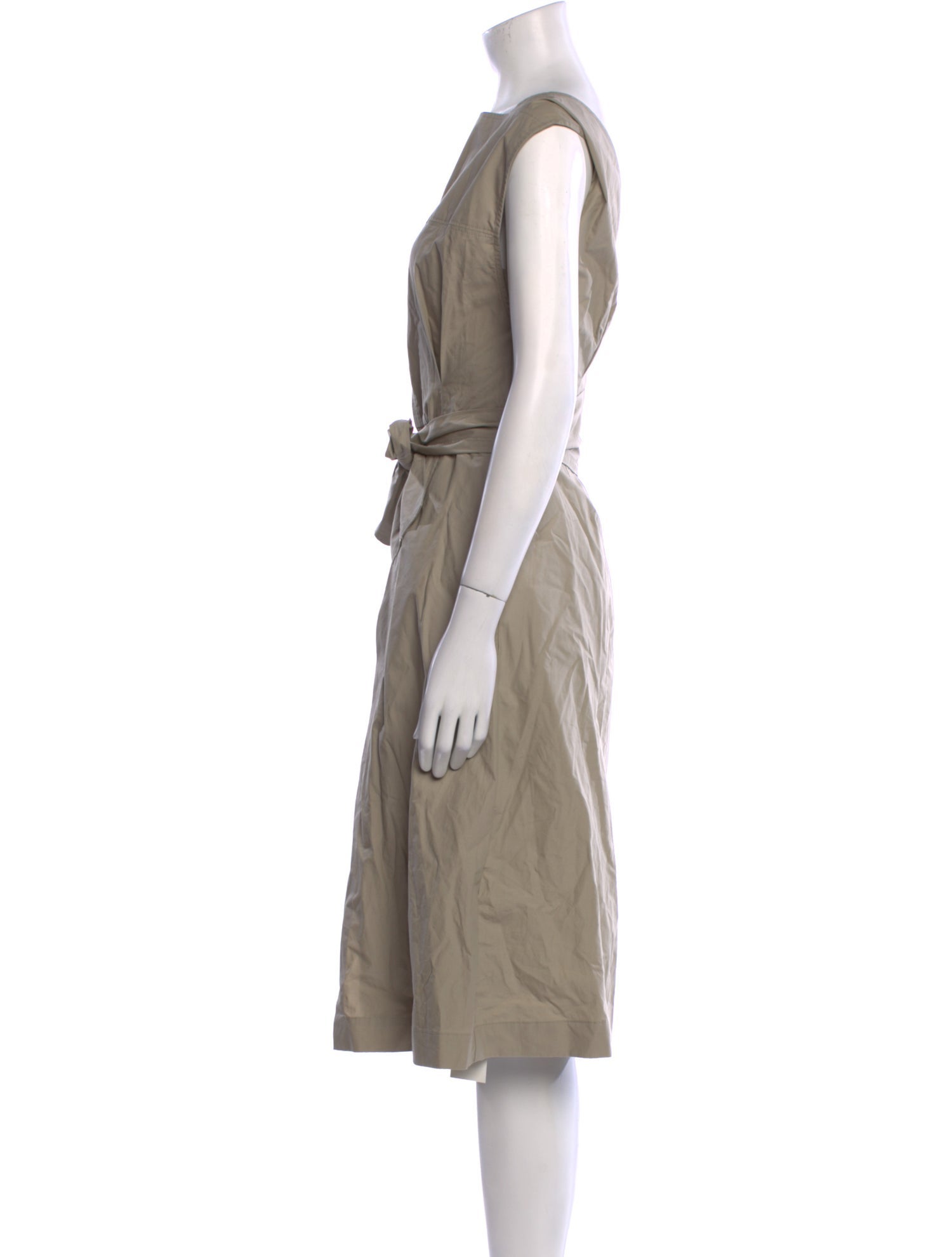 Proenza Schouler White Label Bateau Neckline Midi Length Dress