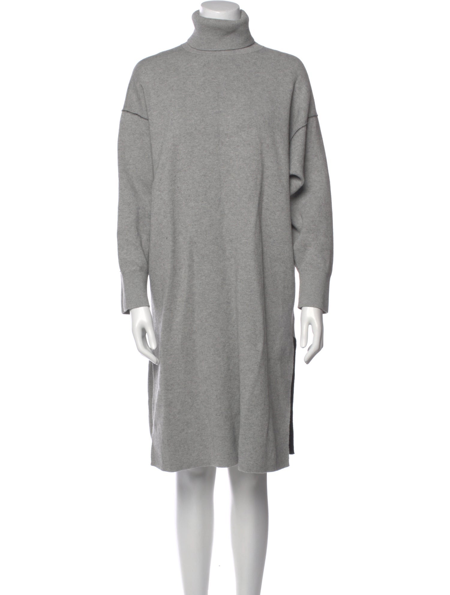 Proenza Schouler White Label Turtleneck Midi Length Dress