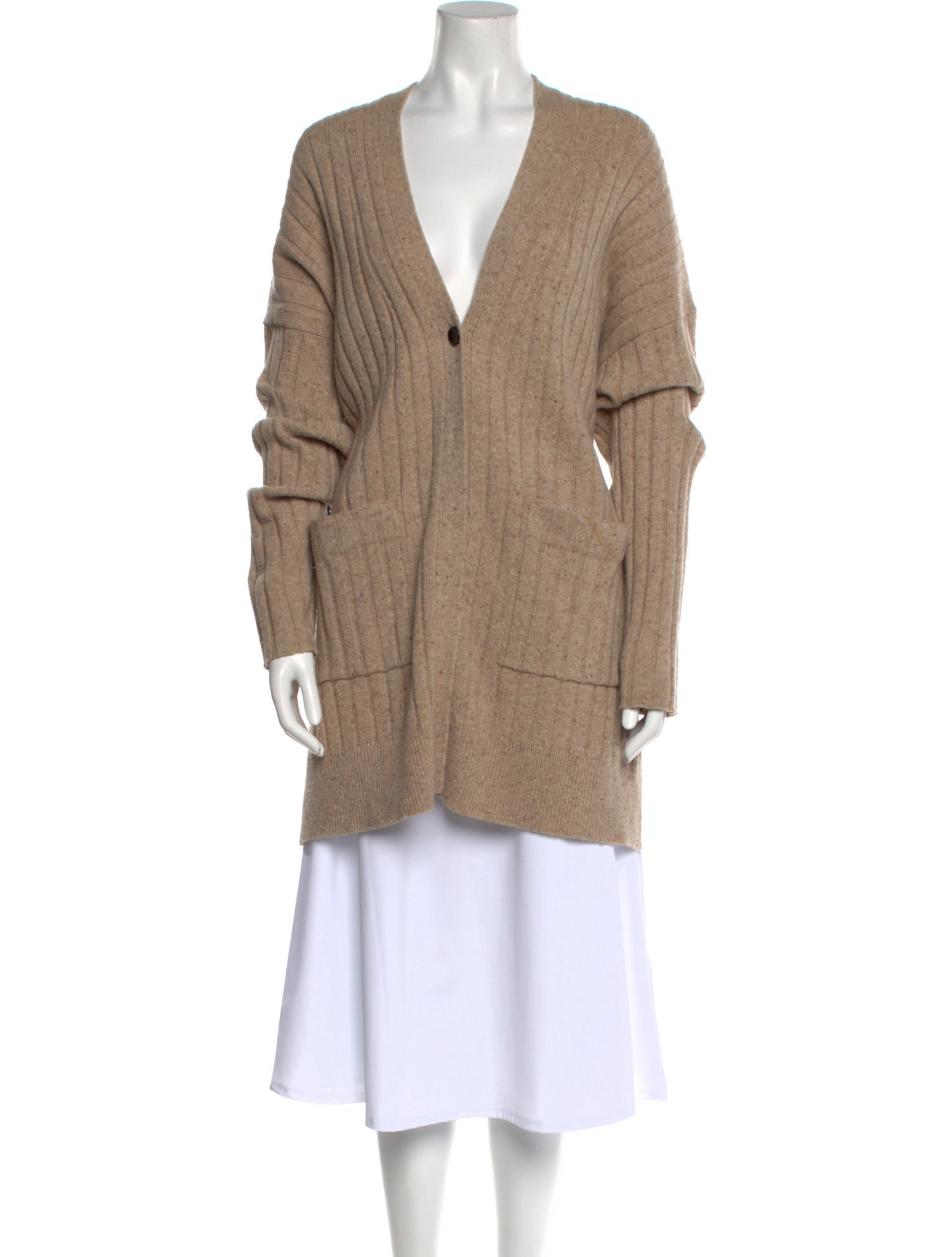 Proenza Schouler White Label Wool V-Neck Sweater