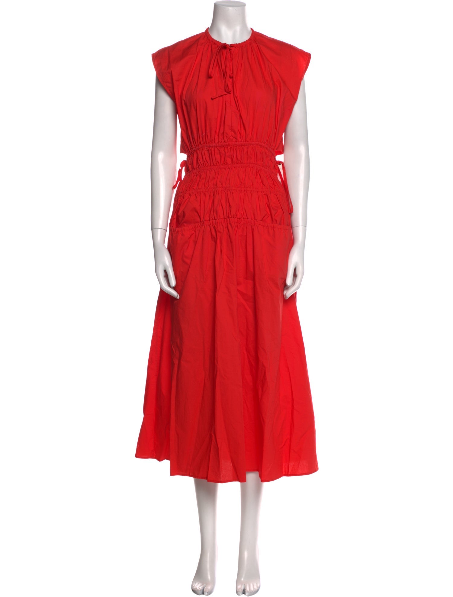 Proenza Schouler White Label Crew Neck Long Dress