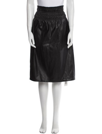Proenza Schouler White Label Ruffle Embellishment Knee-Length Skirt