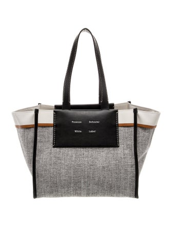 Proenza Schouler White Label Canvas Shoulder Bag