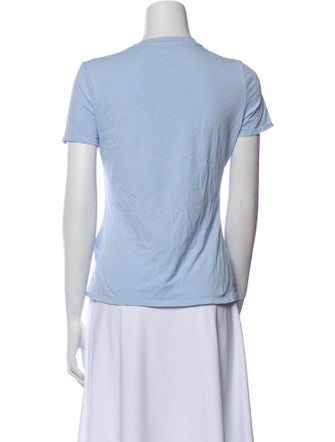 Proenza Schouler White Label Graphic Print Crew Neck T-Shirt