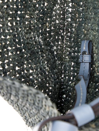 Proenza Schouler White Label Straw Top Handle Bag