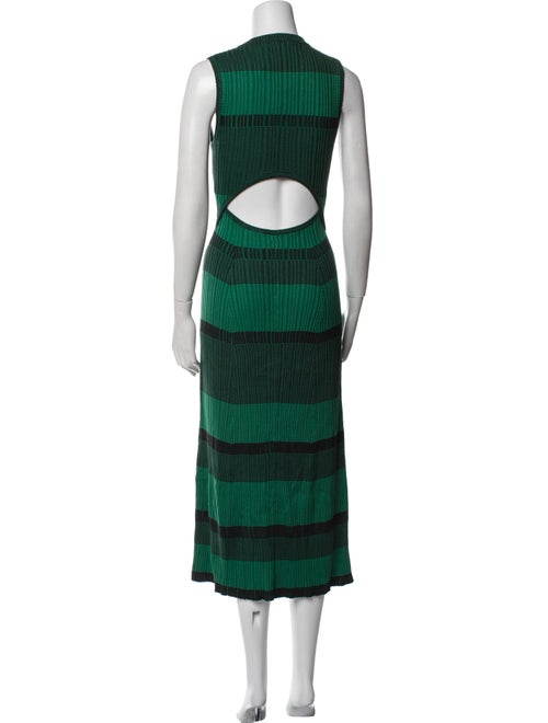 Proenza Schouler White Label Silk Long Dress