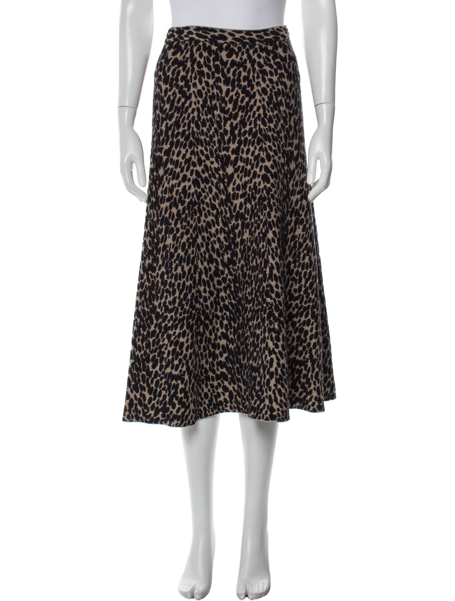 Proenza Schouler White Label Printed Midi Length Skirt