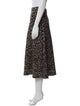 Proenza Schouler White Label Printed Midi Length Skirt