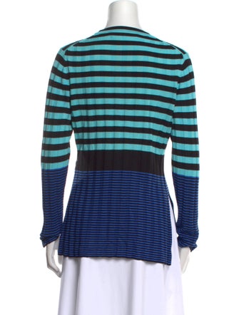Proenza Schouler White Label Striped Crew Neck T-Shirt