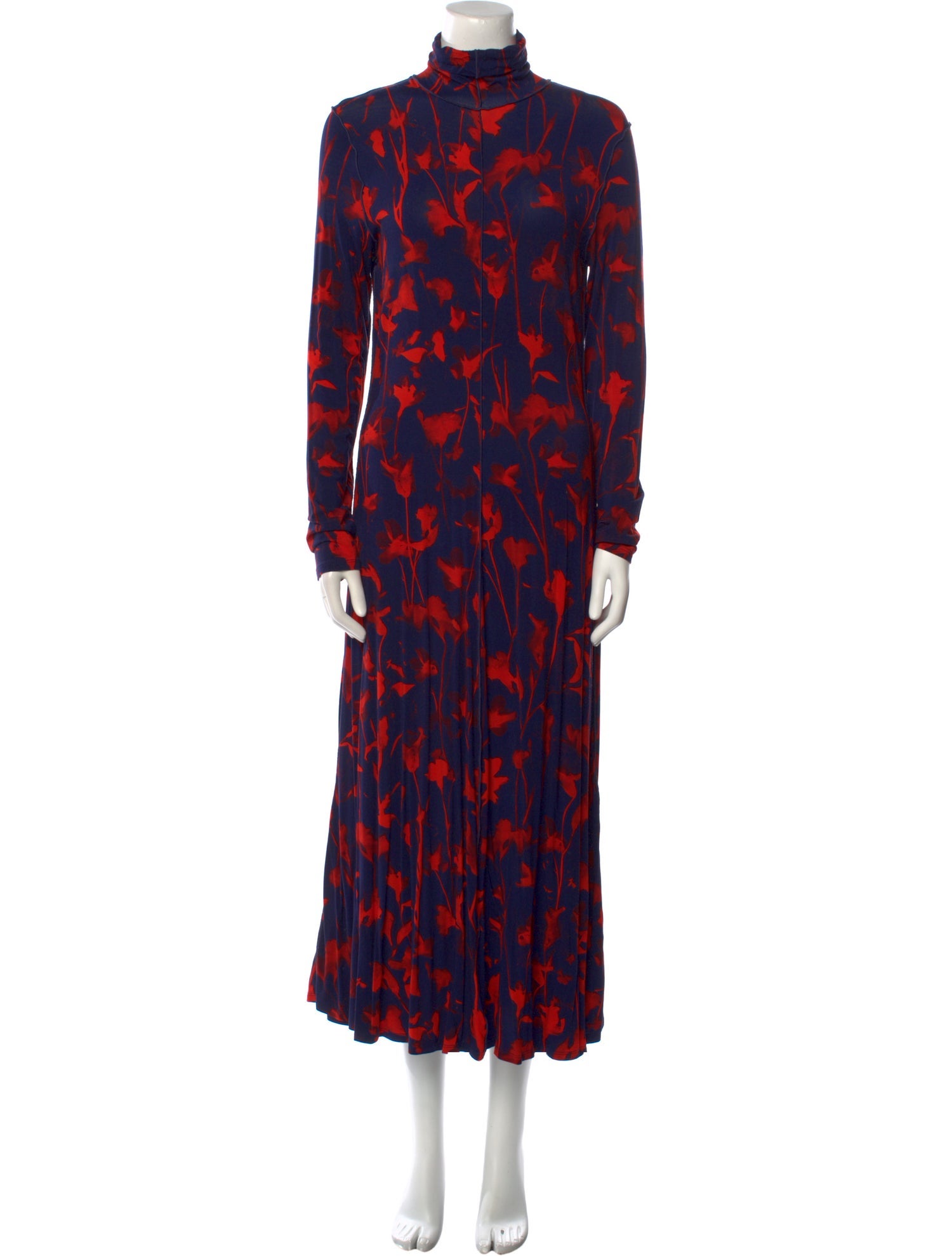 Proenza Schouler White Label Printed Long Dress