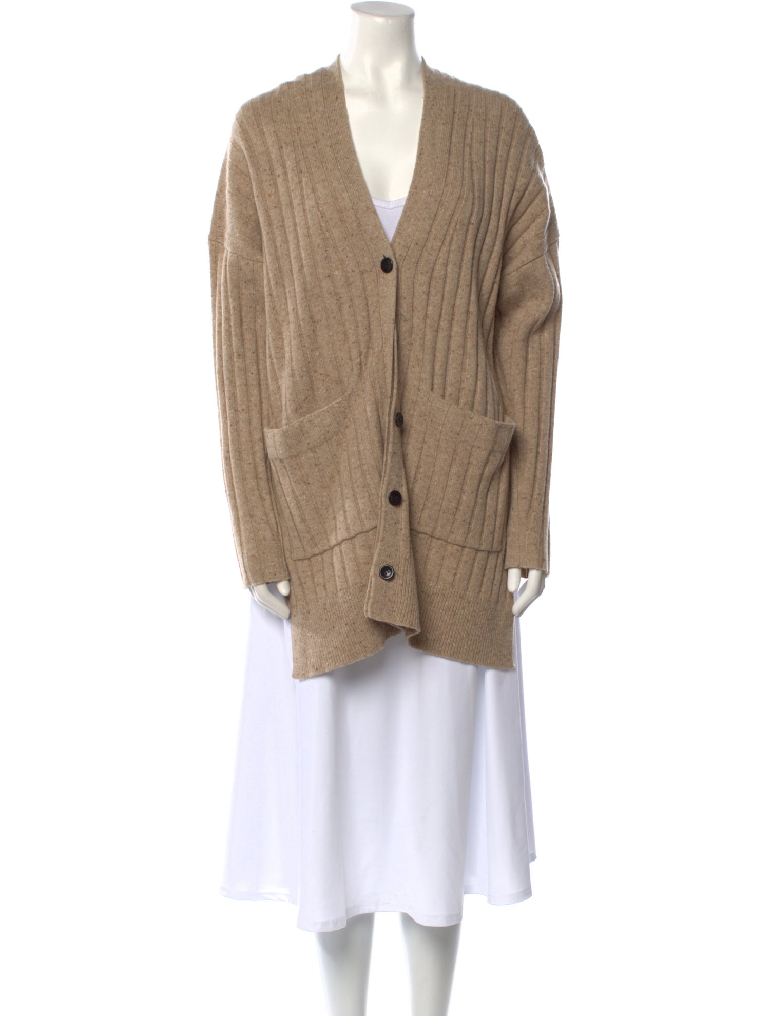 Proenza Schouler White Label Wool Striped Sweater