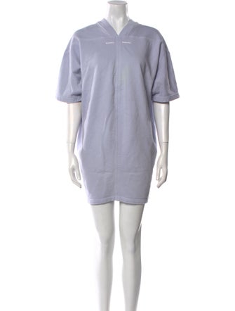 Proenza Schouler White Label V-Neck Mini Dress