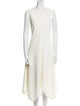 Proenza Schouler White Label V-Neck Long Dress