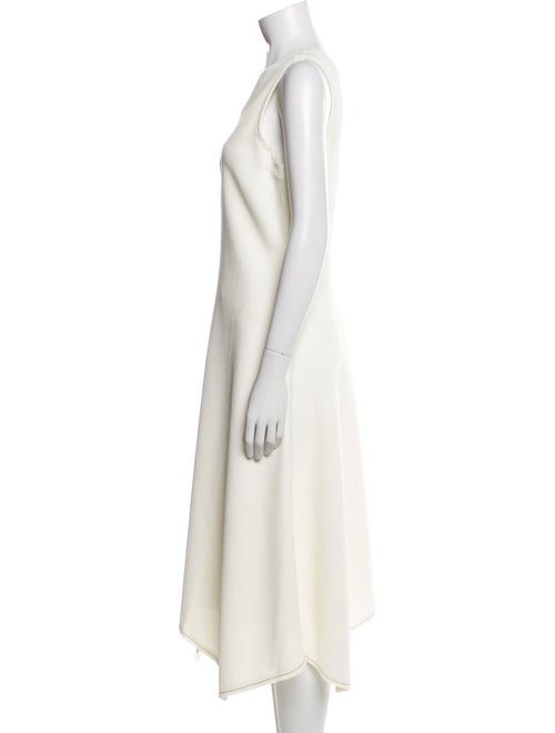 Proenza Schouler White Label V-Neck Long Dress