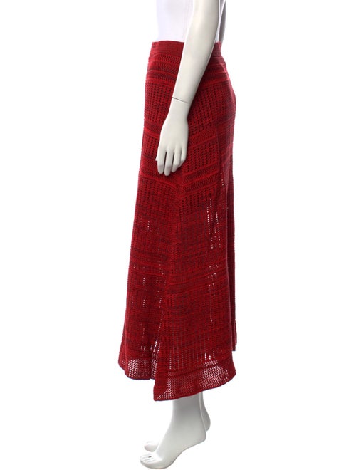 Proenza Schouler White Label Lace Pattern Midi Length Skirt