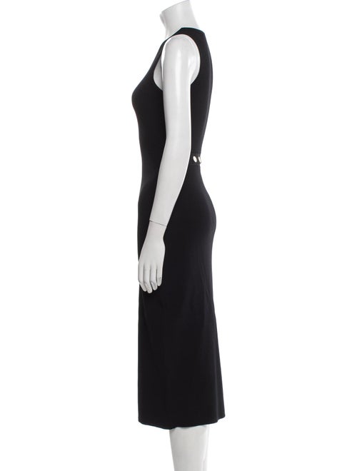 Proenza Schouler White Label Scoop Neck Midi Length Dress