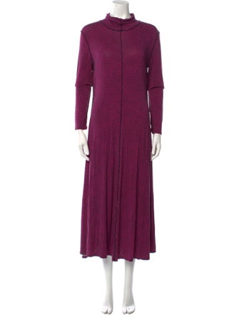 Proenza Schouler White Label Turtleneck Long Dress