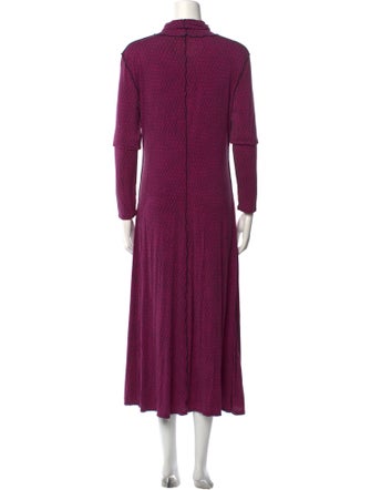 Proenza Schouler White Label Turtleneck Long Dress