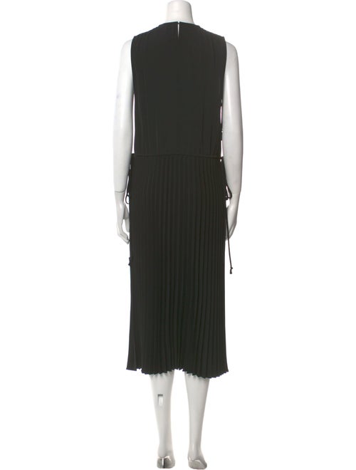 Proenza Schouler White Label V-Neck Midi Length Dress