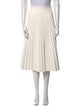 Proenza Schouler White Label Pleated Accents Midi Length Skirt