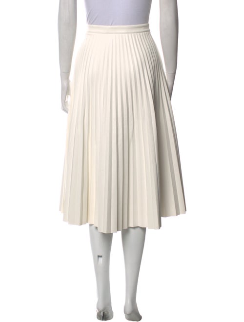 Proenza Schouler White Label Pleated Accents Midi Length Skirt
