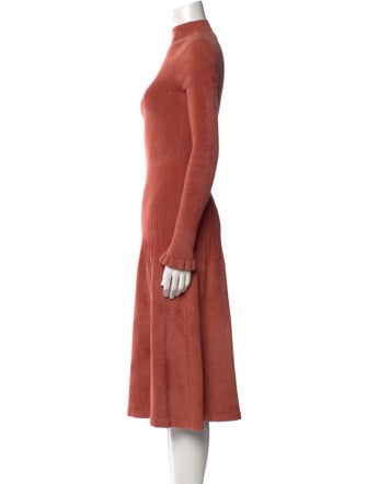Proenza Schouler White Label Turtleneck Midi Length Dress