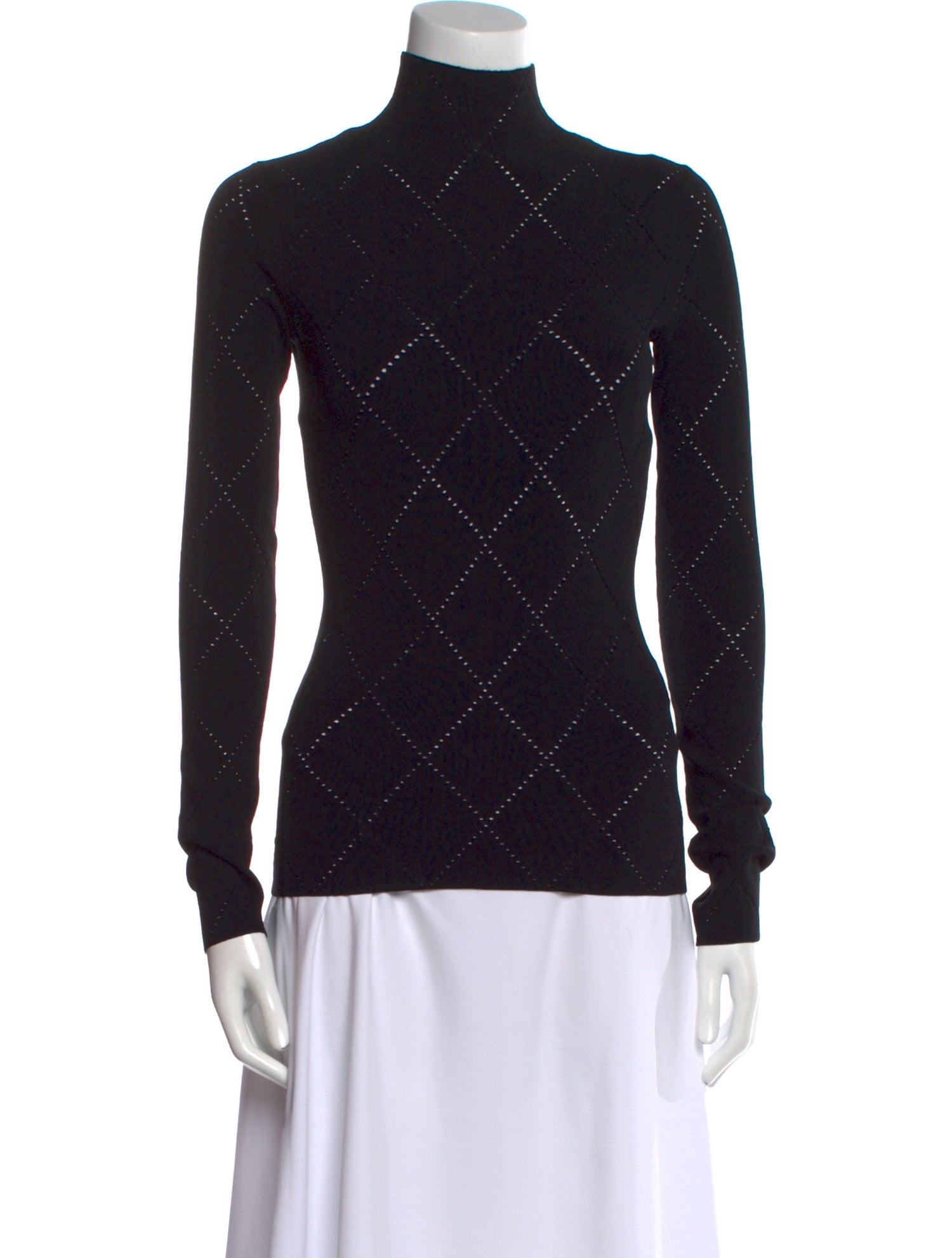 Proenza Schouler White Label Turtleneck Long Sleeve Sweatshirt
