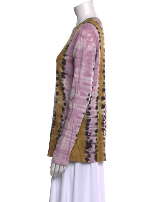 Proenza Schouler White Label Tie-Dye Print Crew Neck T-Shirt