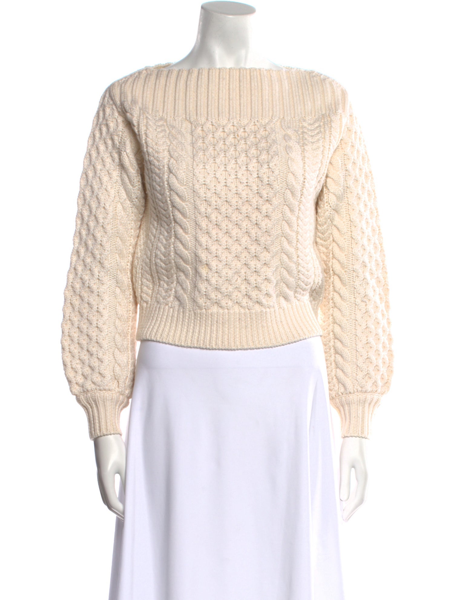 Proenza Schouler White Label Bateau Neckline Sweater