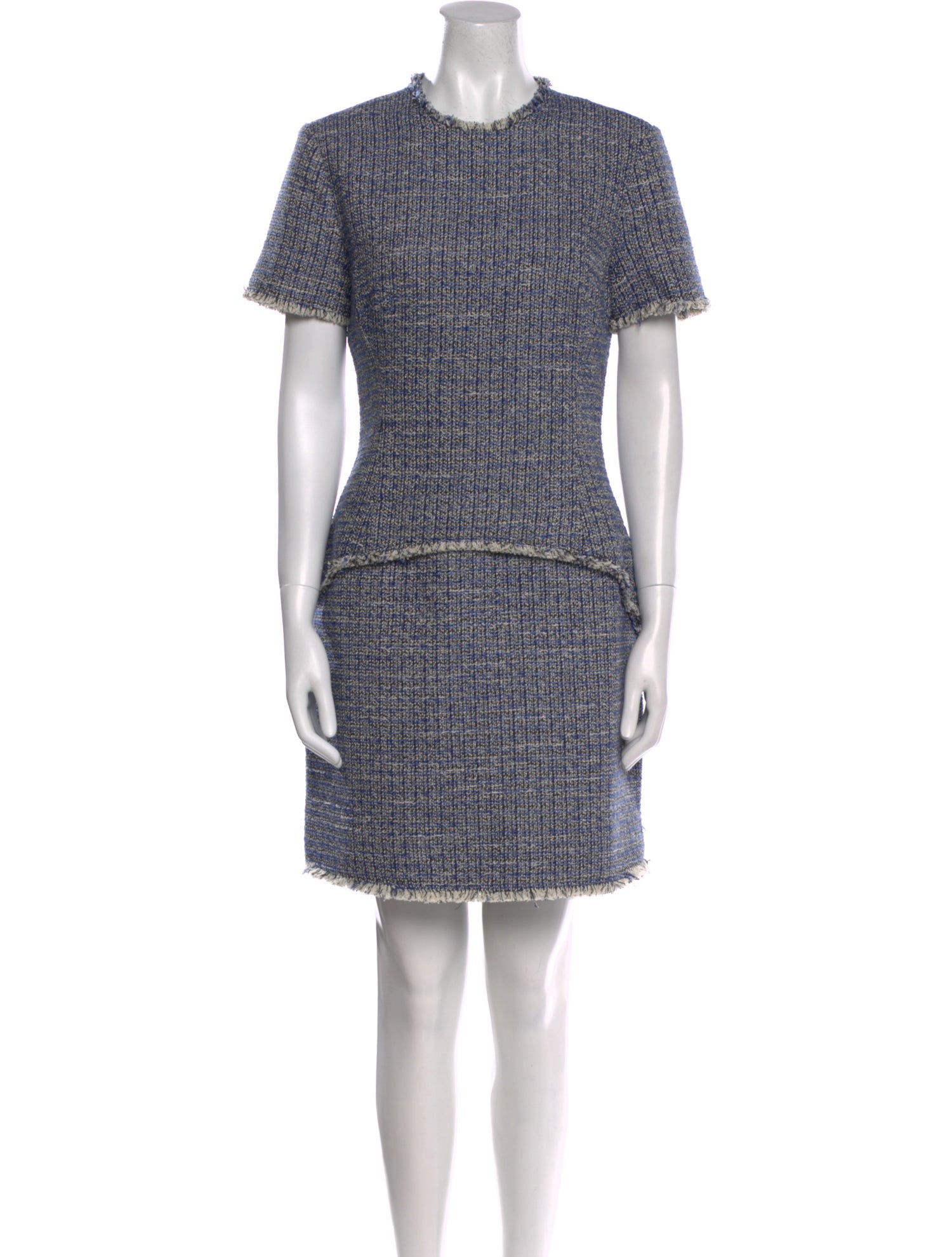 Proenza Schouler White Label Crew Neck Mini Dress
