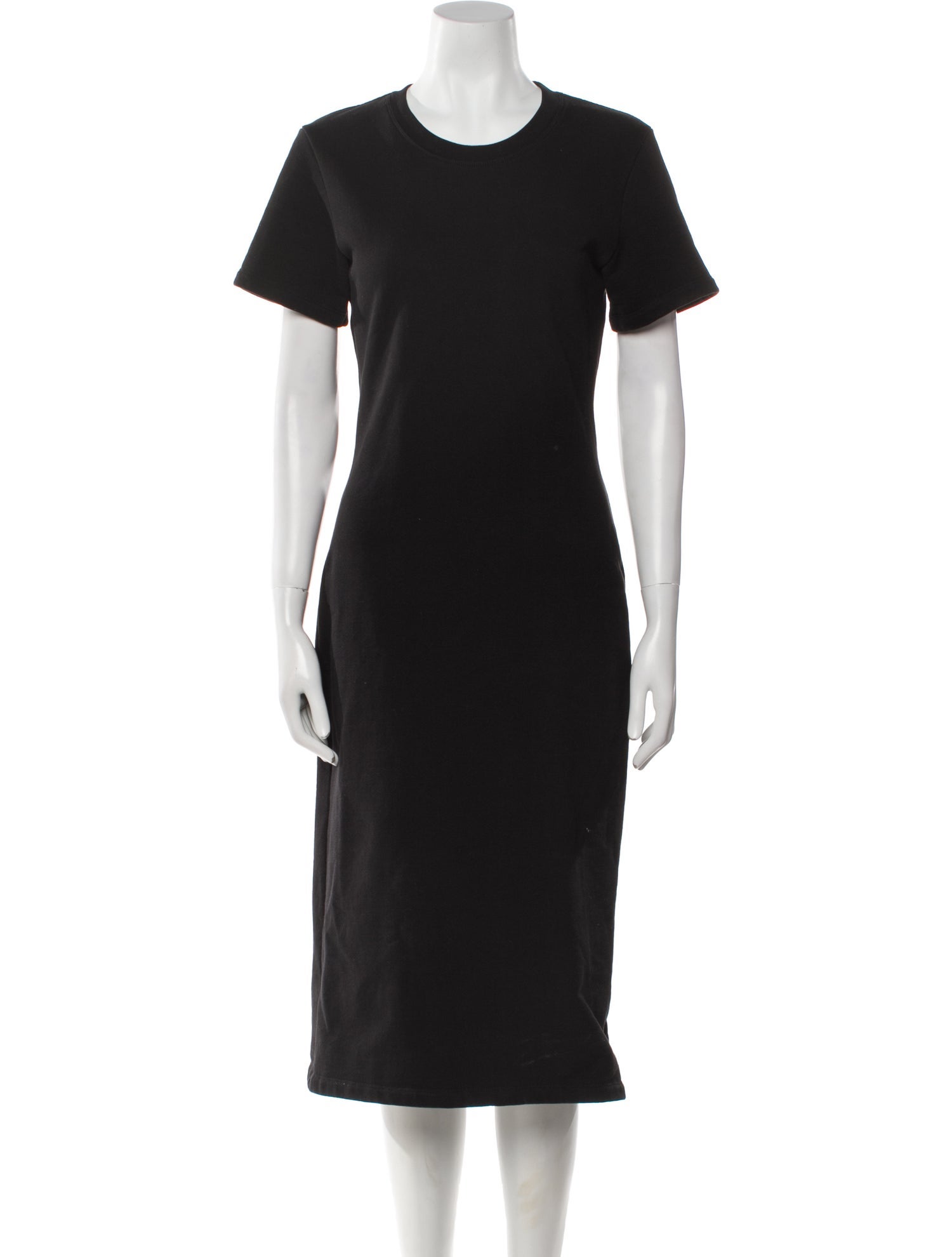 Proenza Schouler White Label Crew Neck Midi Length Dress