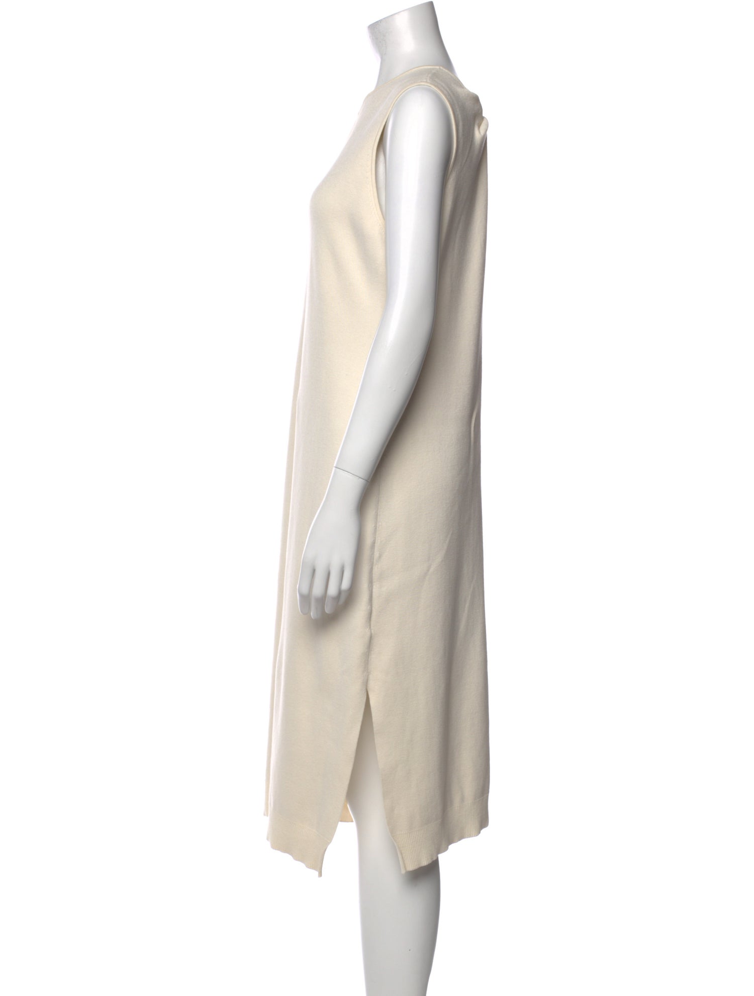 Proenza Schouler White Label Crew Neck Midi Length Dress