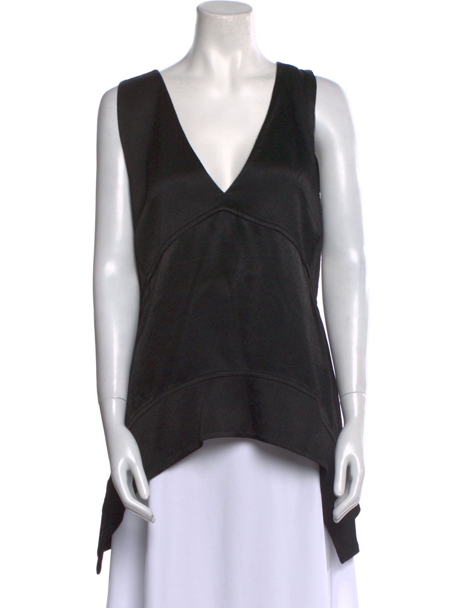 Proenza Schouler White Label V-Neck Sleeveless Top
