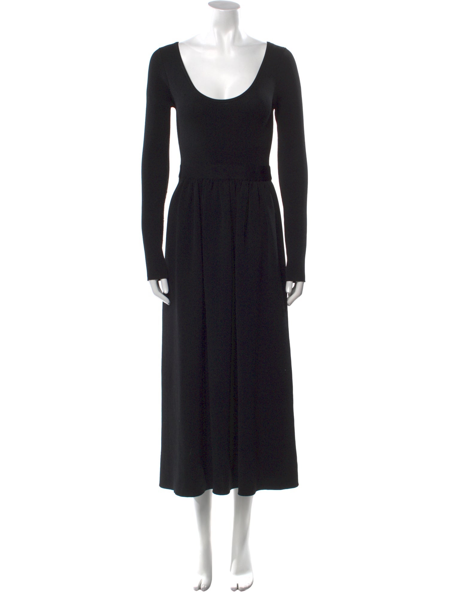 Proenza Schouler White Label Scoop Neck Long Dress