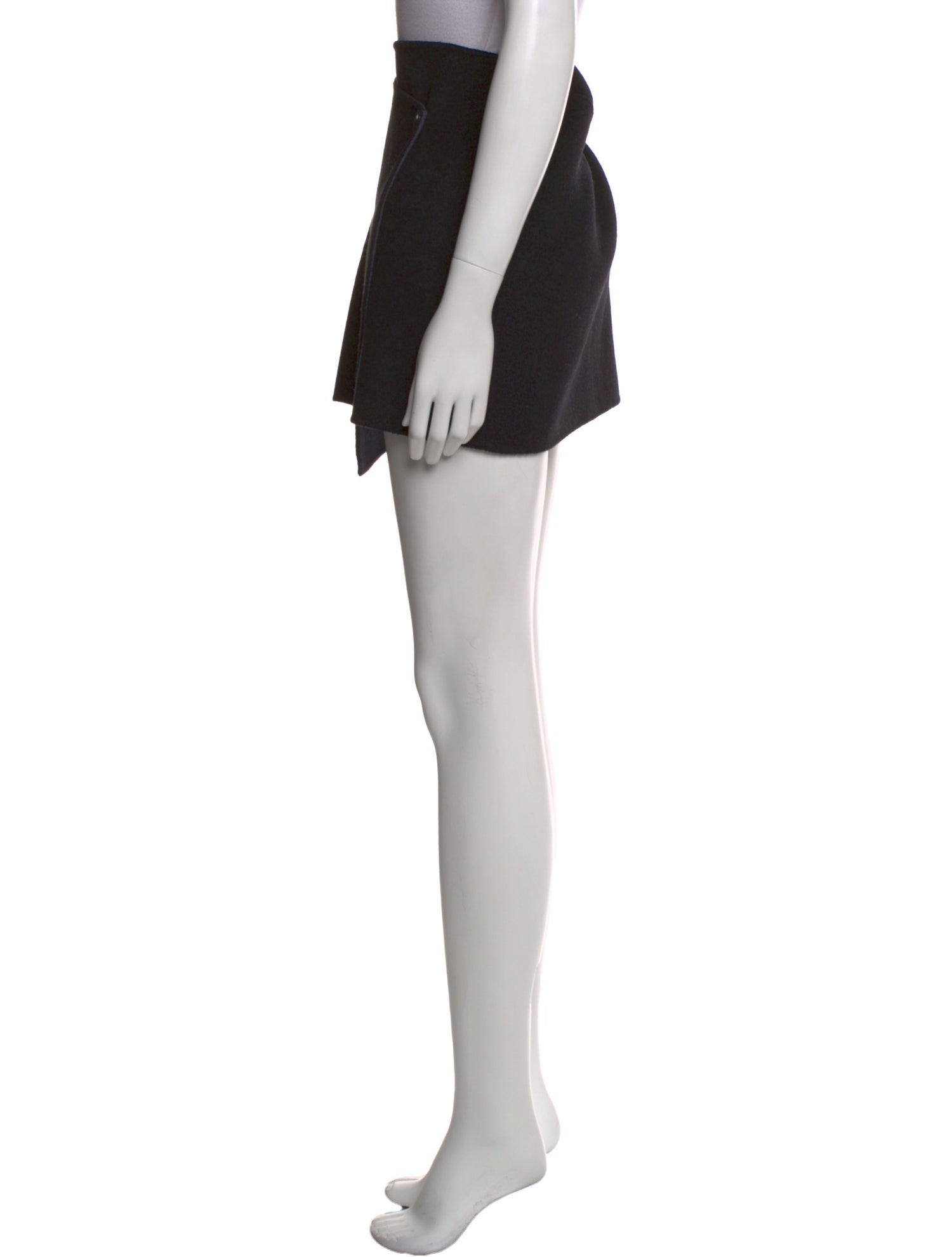 Proenza Schouler White Label Pleated Accents Mini Skirt