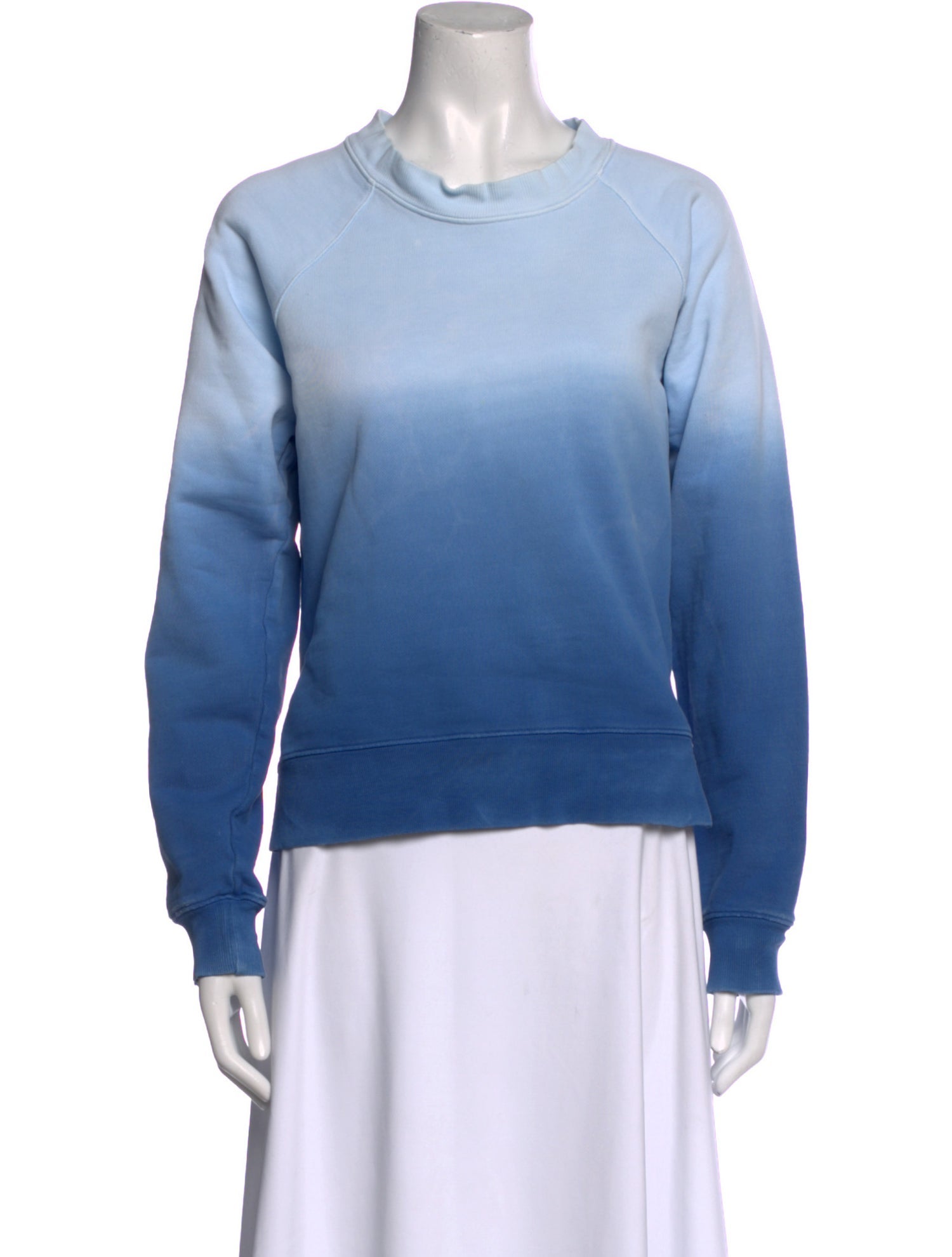 Proenza Schouler White Label Crew Neck Long Sleeve Sweatshirt