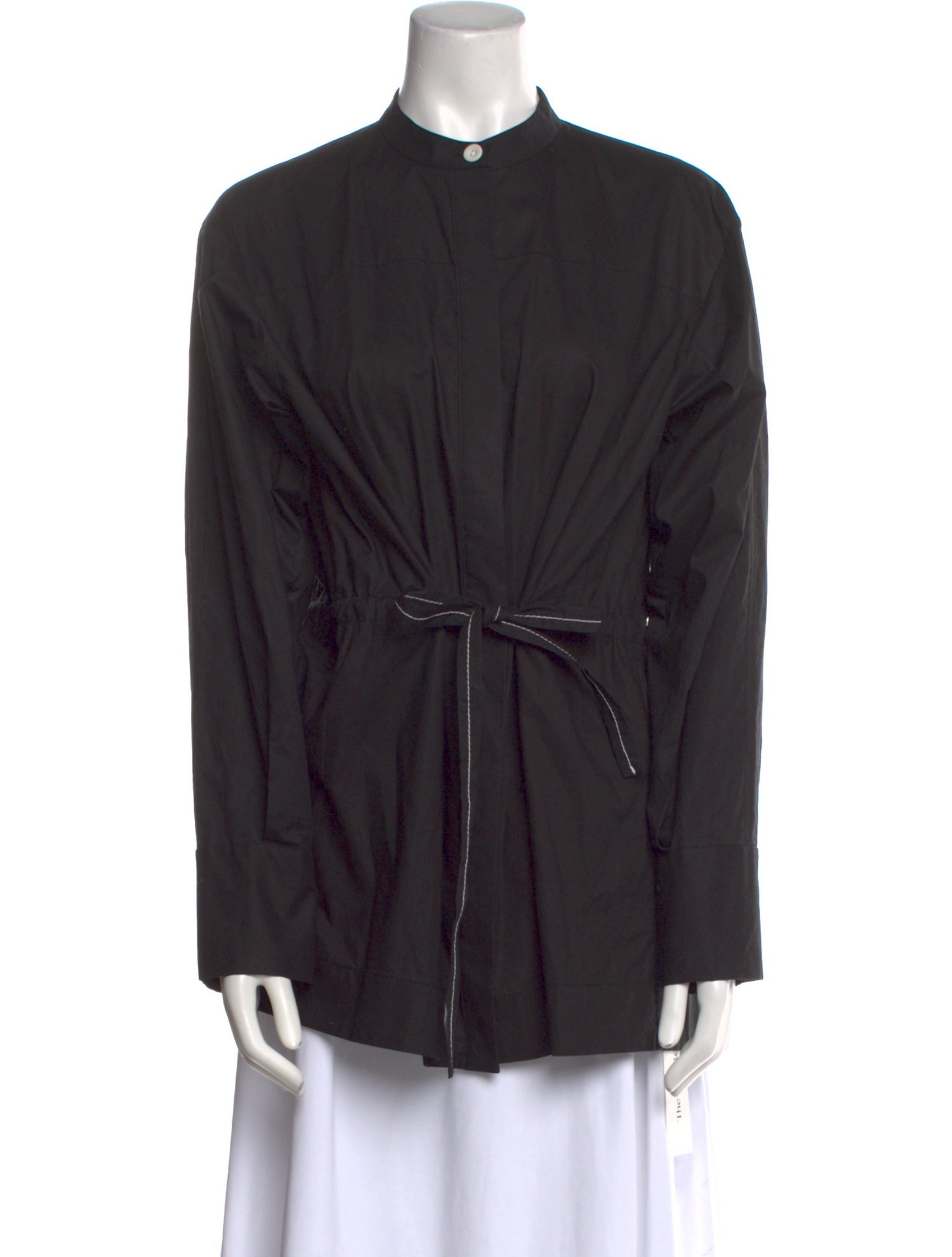 Proenza Schouler White Label Mock Neck Long Sleeve Tunic