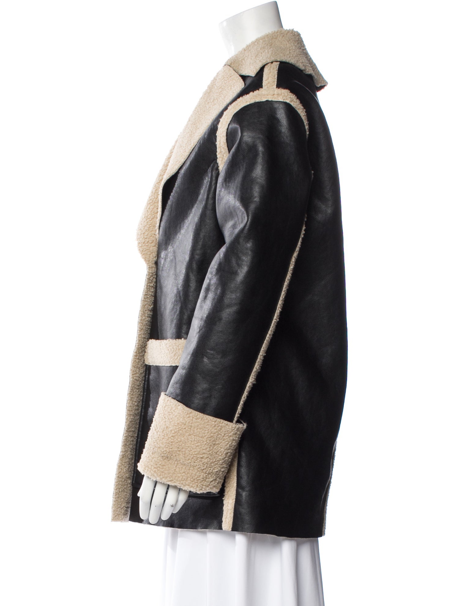 Proenza Schouler White Label Faux Fur Coat