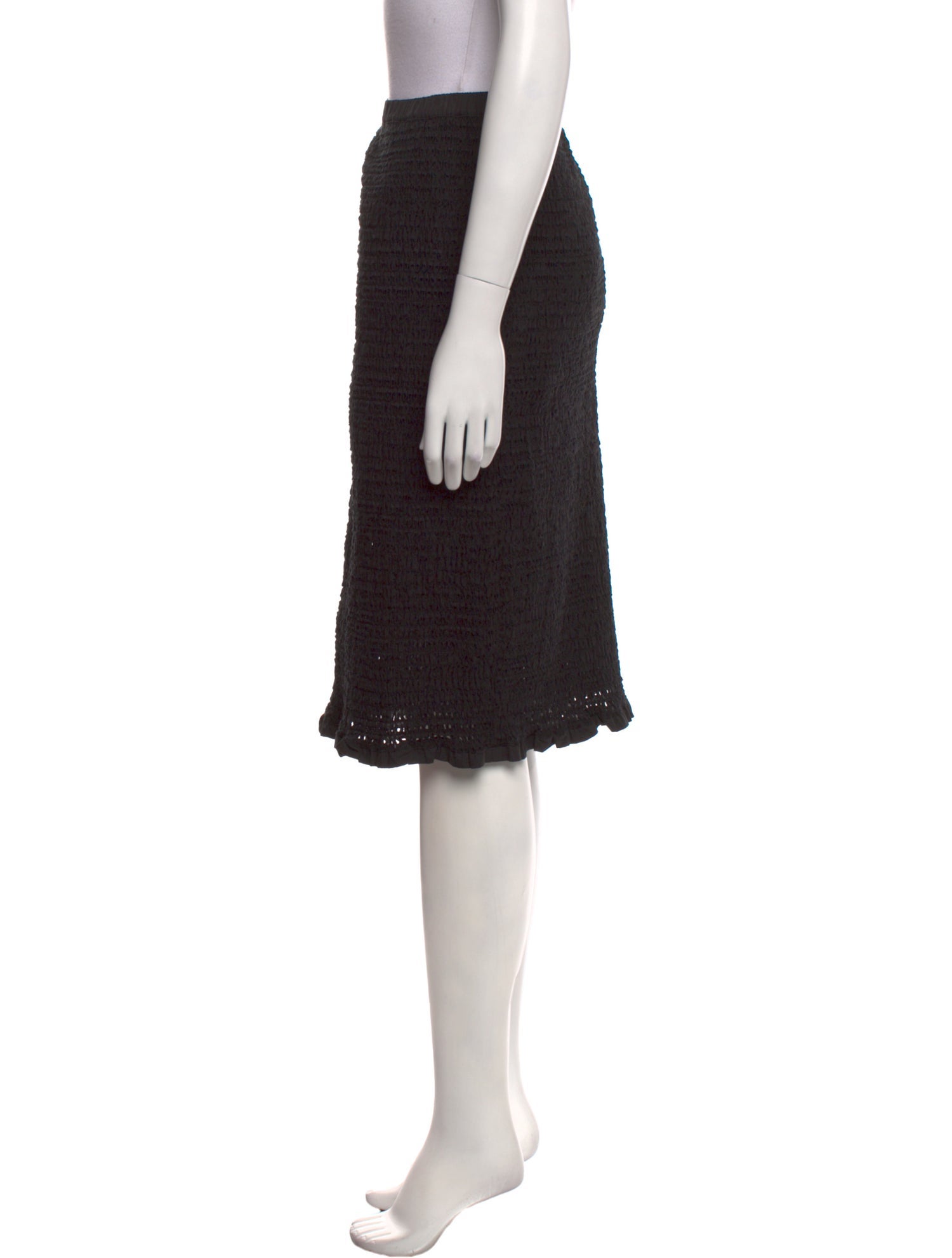 Proenza Schouler White Label Wool Knee-Length Skirt